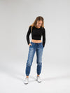 Women's HeartBeat CROSSCUT Jeans