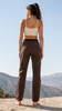 Sierra XULILLA Pants - Chocolate