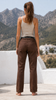 Sierra XULILLA Pants - Chocolate