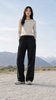 Ladinside ALPINIST Climbing Pants - BLACK w/ Rainy Sunset